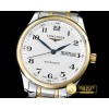 론진 Masters Collection SS/YG/LE White Asian 2836 -LON012B