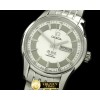 오메가 Deville Co Axial Day/Date SS/SS White Asian 2836 -OMG0302C