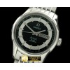 오메가 Deville Co Axial Day/Date SS/SS Black Asian 2836 -OMG0302D