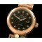 오메가 Deville Ladymatic RG/RG Black J9105 -OMG0310B
