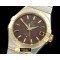 오메가 Double Eagle Men Auto SS/YG Brown Miyota 9105 -OMG0314B
