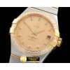 오메가 Double Eagle Men Auto SS/YG Gold Diam Miyota 9105 -OMG0314D