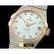 오메가 Double Eagle Men Auto SS/RG Silver Diam Miyota 9105 -OMG0315A