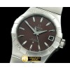 오메가 Double Eagle Men Auto SS/SS Brown Miyota 9105 -OMG0316E