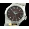 오메가 Double Eagle Men Auto SS/SS Brown Miyota 9105 -OMG0316E
