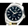 오메가 Aqua Terra Auto SS/SS Black/Green Miyota 8205 -OMG0324E