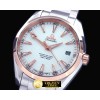 오메가 Aqua Terra Auto SS/RG White Miyota 8205 -OMG0325B