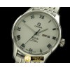 오메가 Deville Hour Vision Co Axial Day/Date SS/SS White -OMG0328B