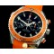 오메가 POcean Chrono SS/RU Blk/Org -OMG0337