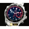 오메가 Seamaster Pro 300M Chrono SS/SS Blk/Red A7750 -OMG0341B