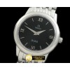 오메가 Deville Prestige SS/SS Black Jap Qtz -OMG0425