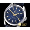오메가 Aqua Terra W Oly SS/LE Blue/Gold JHF A2824 Mod8500 -OMG0471D