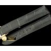 오메가 Black Calf/Croc Pressed Design c/w RG Insignia Depl -OMGACC016B
