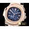 파텍필립 5980 Nautilis Chrono RG/LE Blue BP A7750 -PP0202B