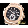 파텍필립 5980 Nautilis Chrono RG/LE Black BP A7750 -PP0202C