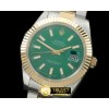 롤렉스 SS/YG Oyster Fluted Green Sticks Asian Eta 28362 -R2DJ0187I