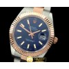 롤렉스 SS/RG Oyster Fluted Blue Sticks Asian Eta 28362 -R2DJ0188H