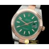 롤렉스 SS/RG Oyster Fluted Green Sticks Asian Eta 28362 -R2DJ0188I