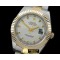 롤렉스 SS/YG Oyster Fluted White Diam Asian Eta 28362 -R2DJ0191C