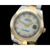 롤렉스 SS/YG Oyster Fluted MWhite Diam Asian Eta 28362 -R2DJ0191H