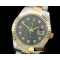 롤렉스 SS/YG Oyster Fluted MBlack Diam Asian Eta 28362 -R2DJ0191I