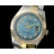 롤렉스 SS/YG Oyster Fluted MBlue Diam Asian Eta 28362 -R2DJ0191K