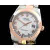롤렉스 SS/RG Oyster PWhite Roman Asian Eta 28362 -R2DJ0193A