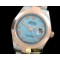 롤렉스 SS/RG Oyster MBlue Roman Asian Eta 28362 -R2DJ0193K