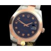롤렉스 SS/RG Oyster Blue Diam Asian Eta 28362 -R2DJ0194F