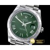 롤렉스 DayDate 228206 SS/SS Green Roman BP Swiss 2836 -RDD0194C
