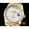 롤렉스 DayDate 228206 YG/YG White Stick BP Swiss 2836 -RDD0196C