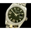 롤렉스 SS/SS JUB Black Swiss 2836Real Diamond -RDJ0228B