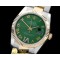 롤렉스 SS/YG Oyster Green Roman/Diam 2836 -RDJ0250D