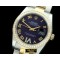 롤렉스 SS/YG Oyster Purple Roman/Diam 2836 -RDJ0250E