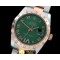 롤렉스 SS/RG Oyster Green Roman/Diam 2836 -RDJ0251B