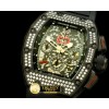 리차드밀 Felipe Massa Carbon PVD/RU Asian 7750 28800 -RM031