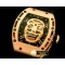 리차드밀 Skull Tourbillon RG/RU Black Asian 21J Decorated Movt -RM039B