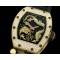 리차드밀 Dragon Tourbillon YG/RU Black/Gold Asian 21J -RM045B