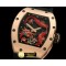 리차드밀 Dragon Tourbillon RG/RU Black/Red Asian 21J -RM046D