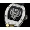 리차드밀 Phoenix Tourbillon SS/RU Skeleton Asian 21J Decorated -RM054B