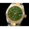 롤렉스 SS/YG Oyster Green Roman Asia 2836 -RMDJ203C