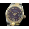 롤렉스 SS/YG Oyster Purple Roman Asia 2836 -RMDJ203D