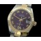 롤렉스 SS/YG Oyster Purple Roman Asia 2836 -RMDJ203D