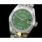 롤렉스 SS/SS Jubilee Green Roman Asia 2836 -RMDJ205C