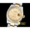 롤렉스 DateJust Midsize 31mm YG/SS Gold Sticks BP Asia 2836 -RMDJ206