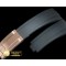 롤렉스 Black Rubber Strap 20/16 with RG Insignia Clasp -ROLACC020A
