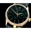 롤렉스 2014 Cellini Date RG/LE Black Asia 2813 -ROLCEL058B