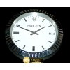 롤렉스 Dealer Clock SuperOcean Style SS/Wht Swiss Quartz -ROLCLK012