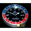 롤렉스 Dealer Clock GMT Style Black Blue/Red Swiss Quartz -ROLCLK022