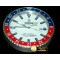 롤렉스 Dealer Clock GMT Style White Blue/Red Swiss Quartz -ROLCLK023